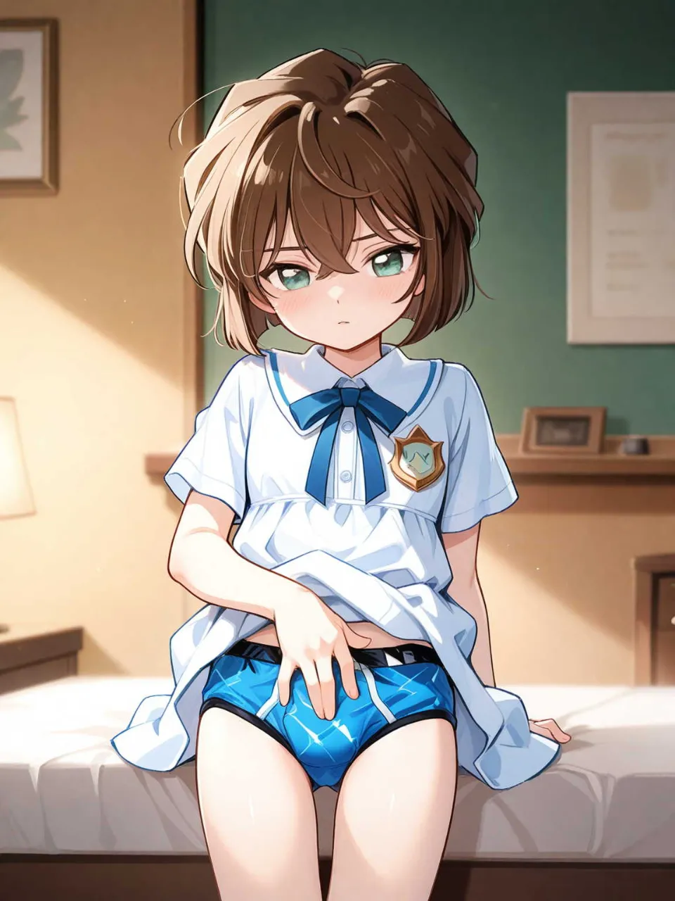 私のブリーフでセックスする？ — しゅしゅさんのAIイラスト