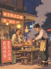 🌟イベント 第55弾·深夜の食堂 の投稿作品