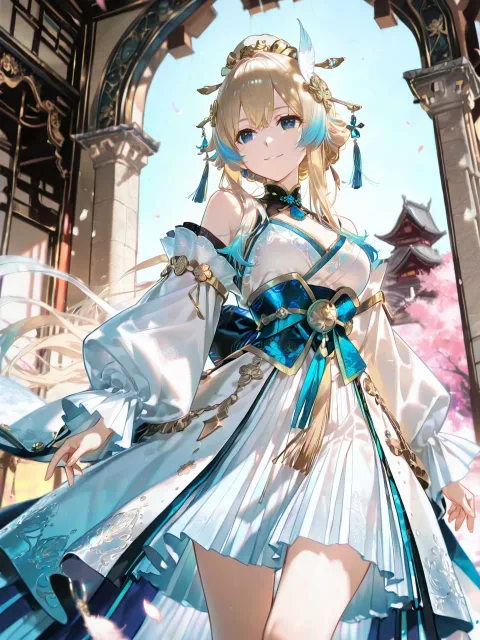 The personification of Himeji… - 姫路城の擬人化