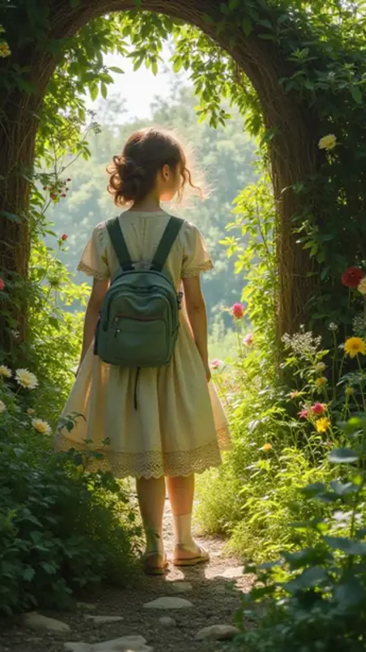 "Within every fold of the ivy lies a childhood letter, seale…