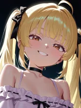 満面の笑み黄色