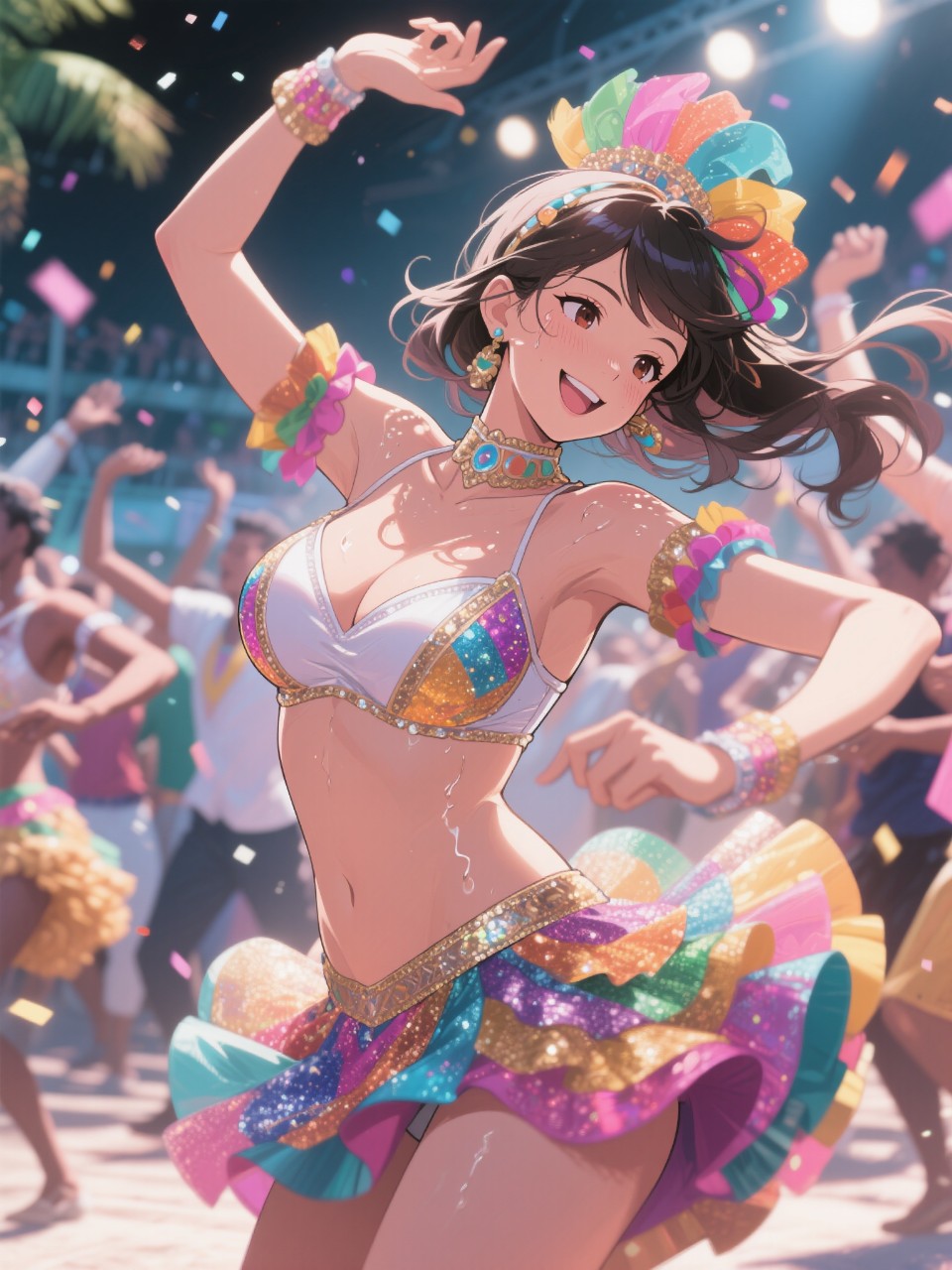 もうダンスに夢中💘 — レッドムーンさんのAIイラスト