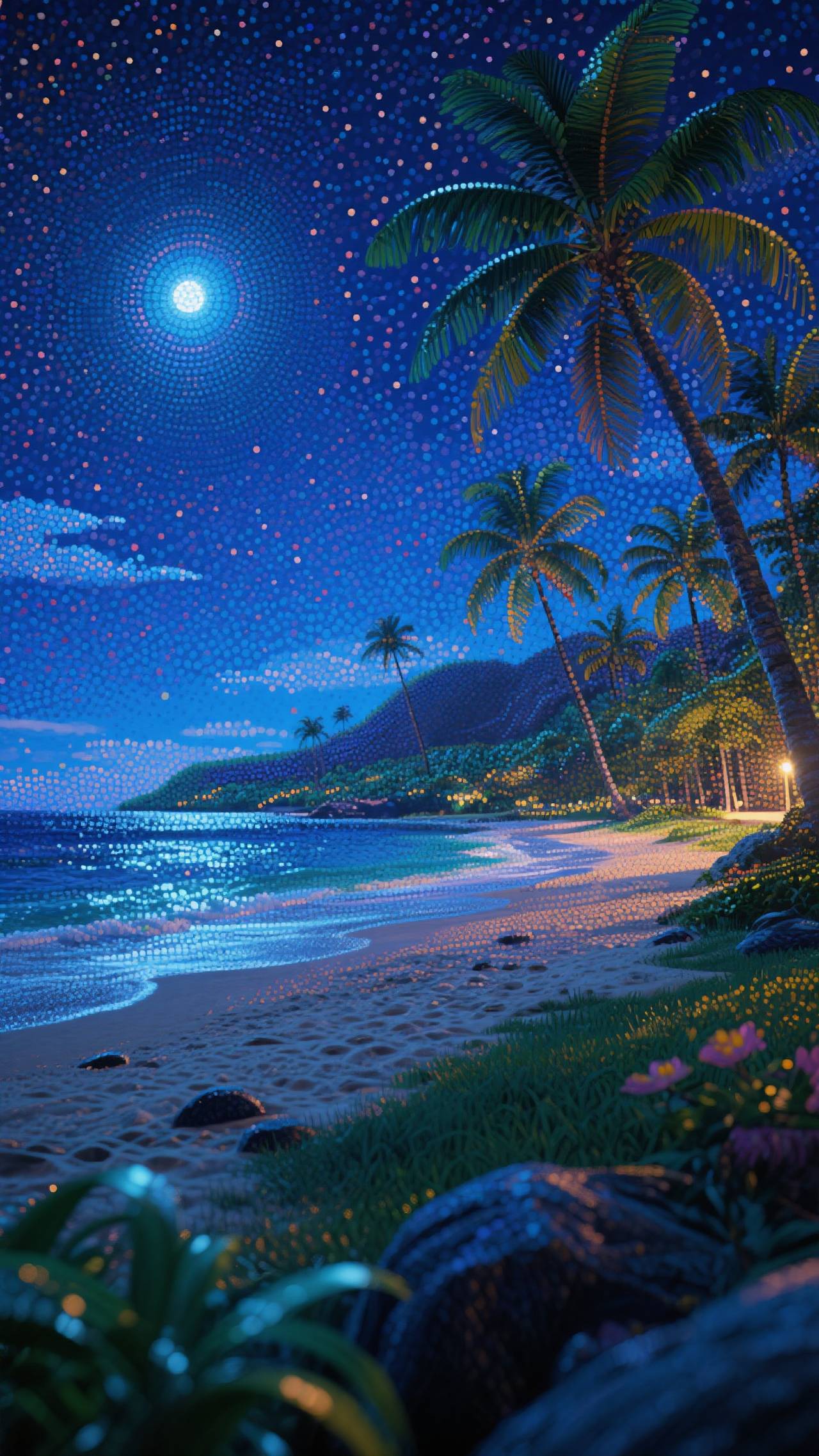 ハワイの夜