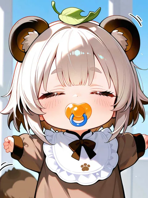 化け狸のBaby 初めて化ける