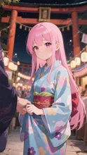 ピンク髪娘💕あ、あのね❤️