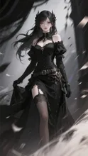 黒基調ゴシック　王道