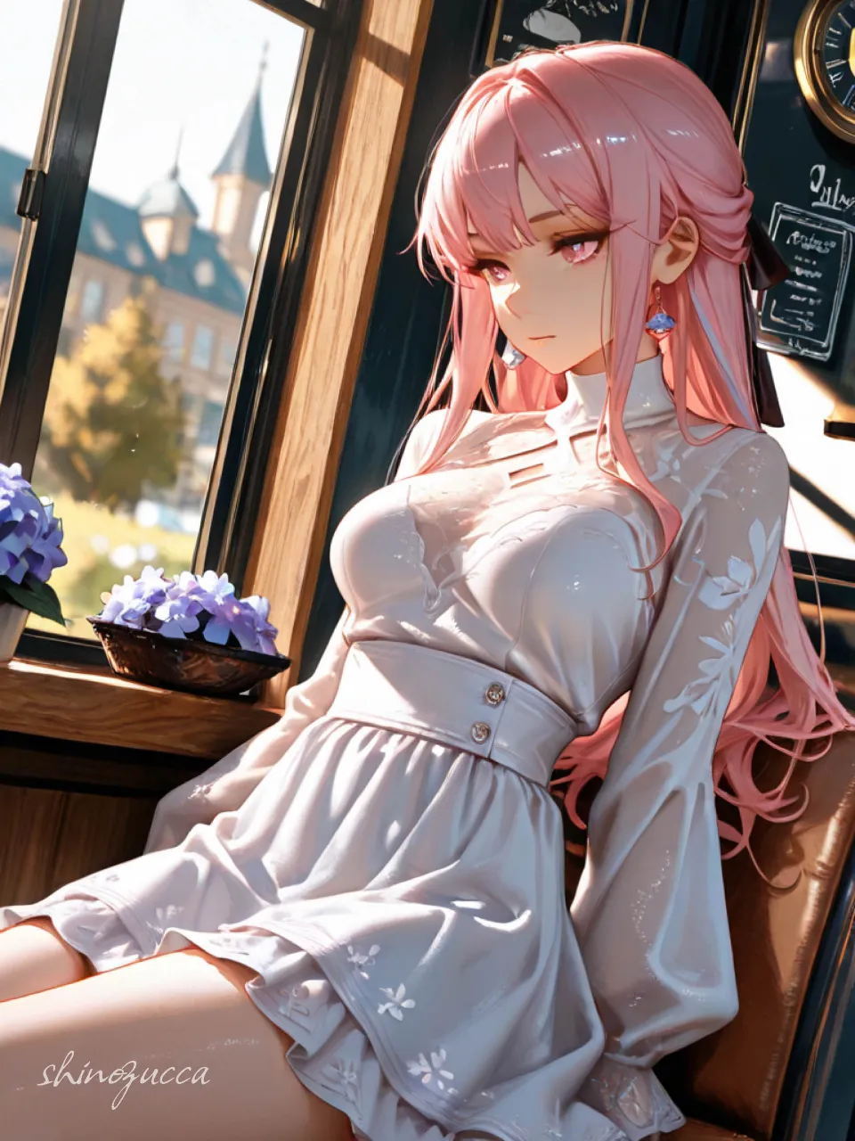 喫茶店で一休み — shinozuccaさんのAIイラスト