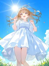 初夏のワンピース