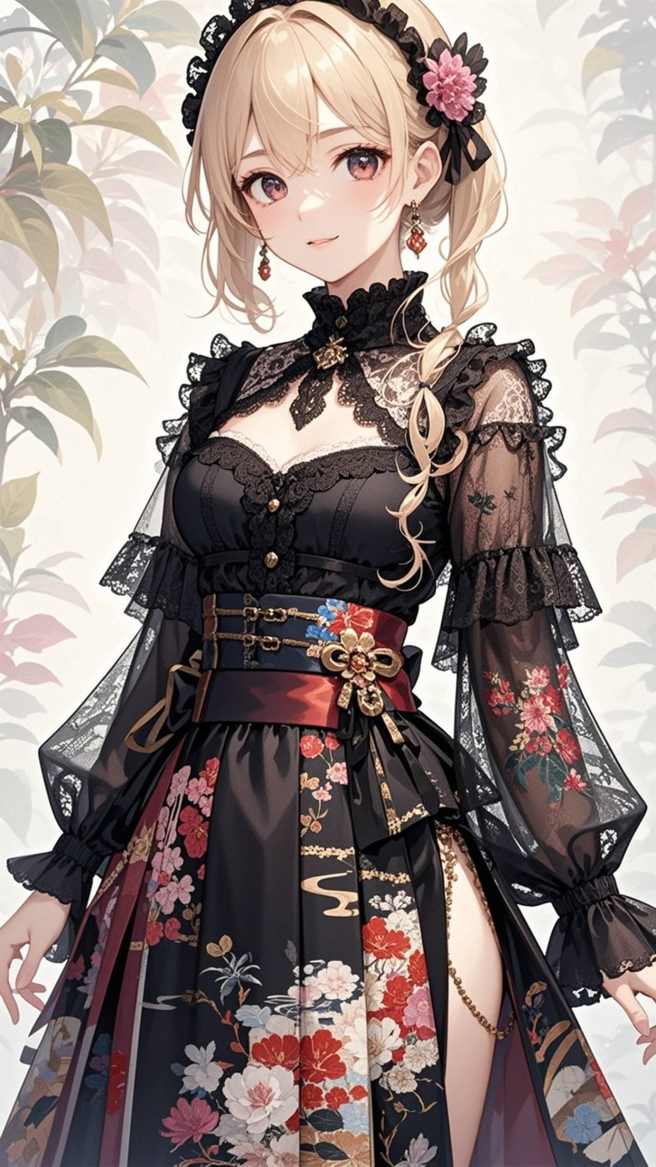 和洋コーデ — ジューンさんのAIイラスト