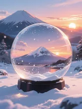 🗻❄️