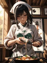 豆腐屋の朝·水を張った桶 の投稿作品