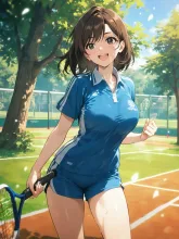 ゆま「次！いくよー❗️」 — ジャージイラストのAIイラスト｜SUPPART