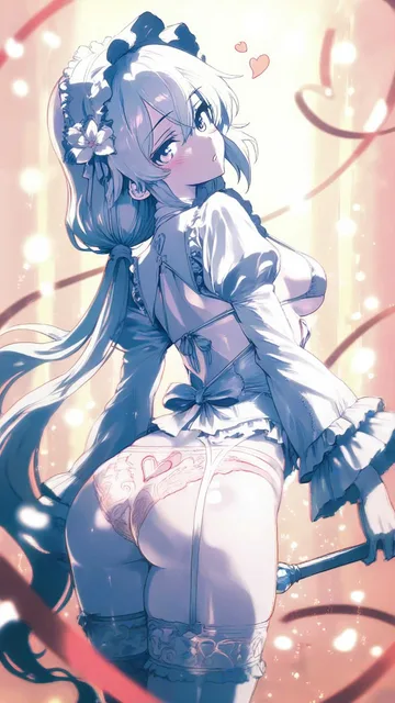 feminine physical features… - 魔法少女の変身 ✨