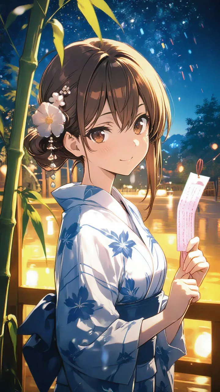 願いごと？‥内緒、だよ