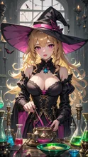 秘密の部屋の魔女 — みのりさんのAIイラスト