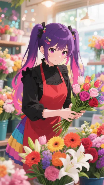 花屋になりたい、あの日の私へ 花束ミックス
