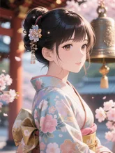画像生成チャレンジ·除夜の鐘 の投稿作品