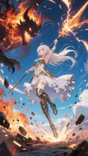天翔槍　神炎堕撃