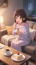 コーヒーとケーキと、私の時間