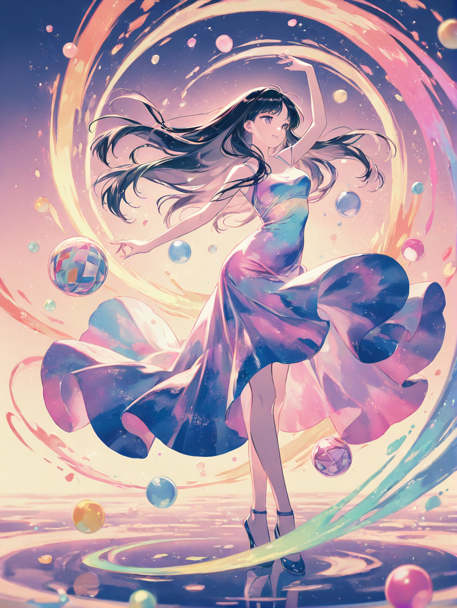 踊る少女