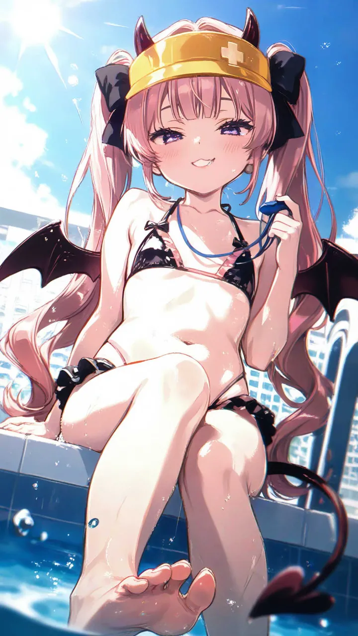 監視員な小悪魔