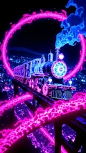 機関車 — Cyber-MさんのAIイラスト