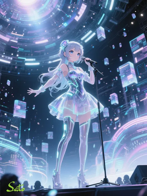 電脳アイドル