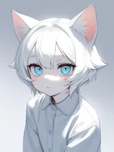 にゃ〜、吾輩を自由にさせてにゃ〜… — ハニカさんのAIイラスト