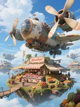 天空で買い物
