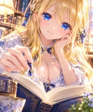 栞をはさむ指·読みかけのページに の投稿作品