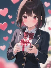 Valentine❤ — ブレザーのAIイラスト|SUPPART
