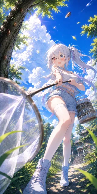 蝉取り