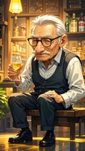 お爺さん — KIMIAKIさんのAIイラスト