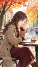 P　描く秋 — サトリさんのAIイラスト