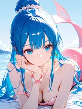 人魚ちゃん — 華心さんのAIイラスト