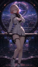 宇宙船のクルー·ワープ前の艦橋 の投稿作品