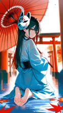 狐の嫁入り
