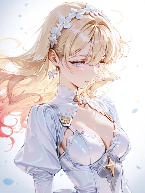 物語のミス✨ホワイトデー💐 - 画像生成チャレンジ