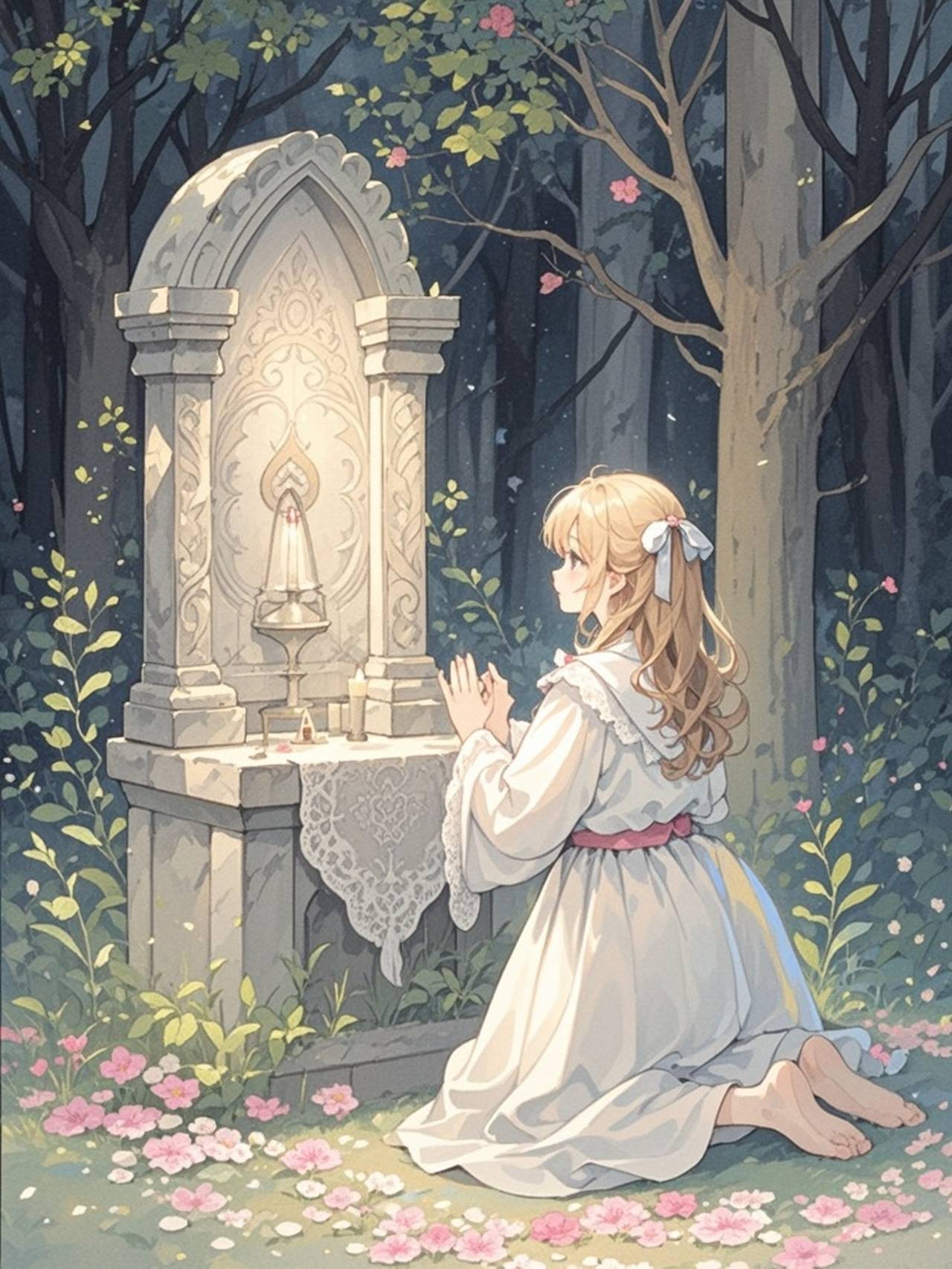 Sacrificial girl
