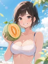 メロンと