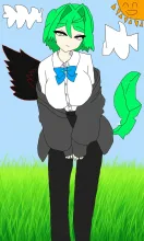 自分で描いたイラストを元にイラスト作ったンゴ　リメイク