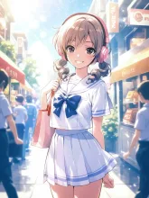 ちょっとショッピング — ヘッドホンイラストのAIイラスト|SUPPART