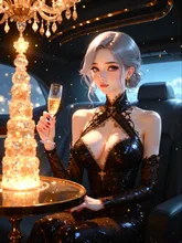 画像生成チャレンジ·リムジン・パーティ の投稿作品