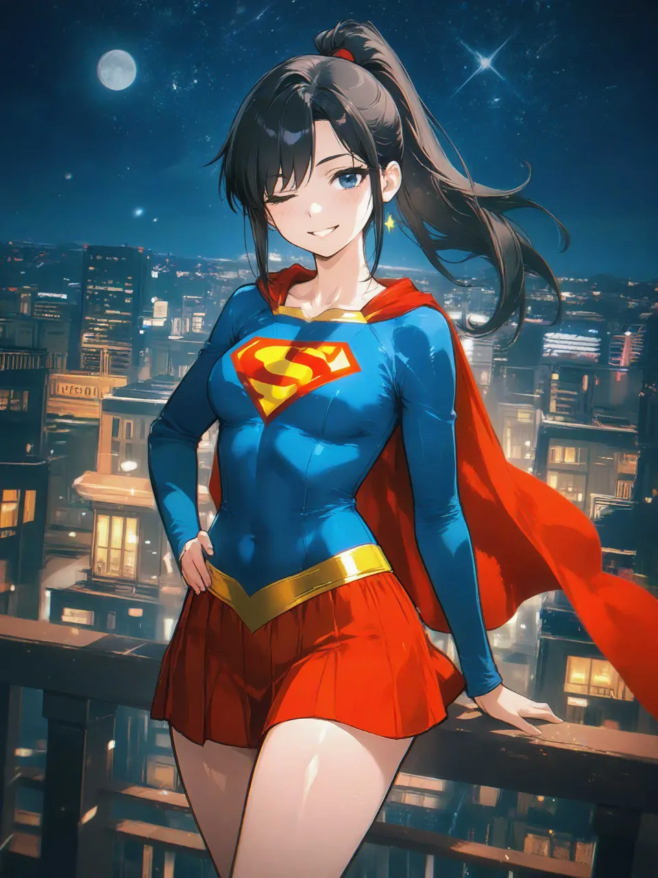 スーパーガール — 衛宮士郎さんのAIイラスト
