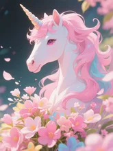 花とユニコーン