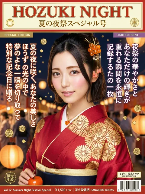 Yukata、hozuki、summer festival - カバーガール総選挙
