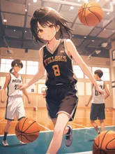 画像生成チャレンジ·バスケ部 の投稿作品
