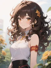 天然パーマかわいい系