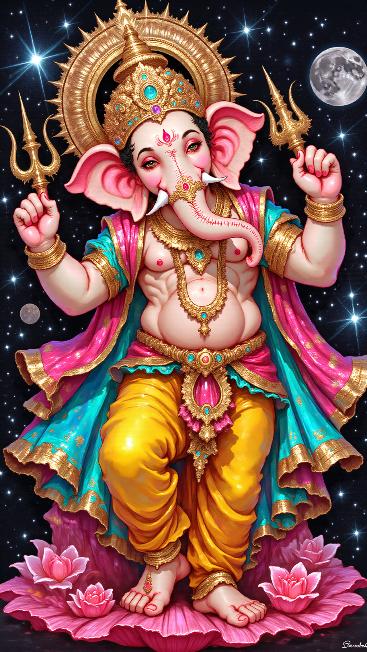 Lord ganesh — nateさんのAIイラスト
