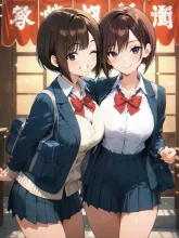 ゆま「こ、こうかな💦」かんな「先生まだまだいけるじゃん❤️」ゆま「そ、そぉ?💦」
